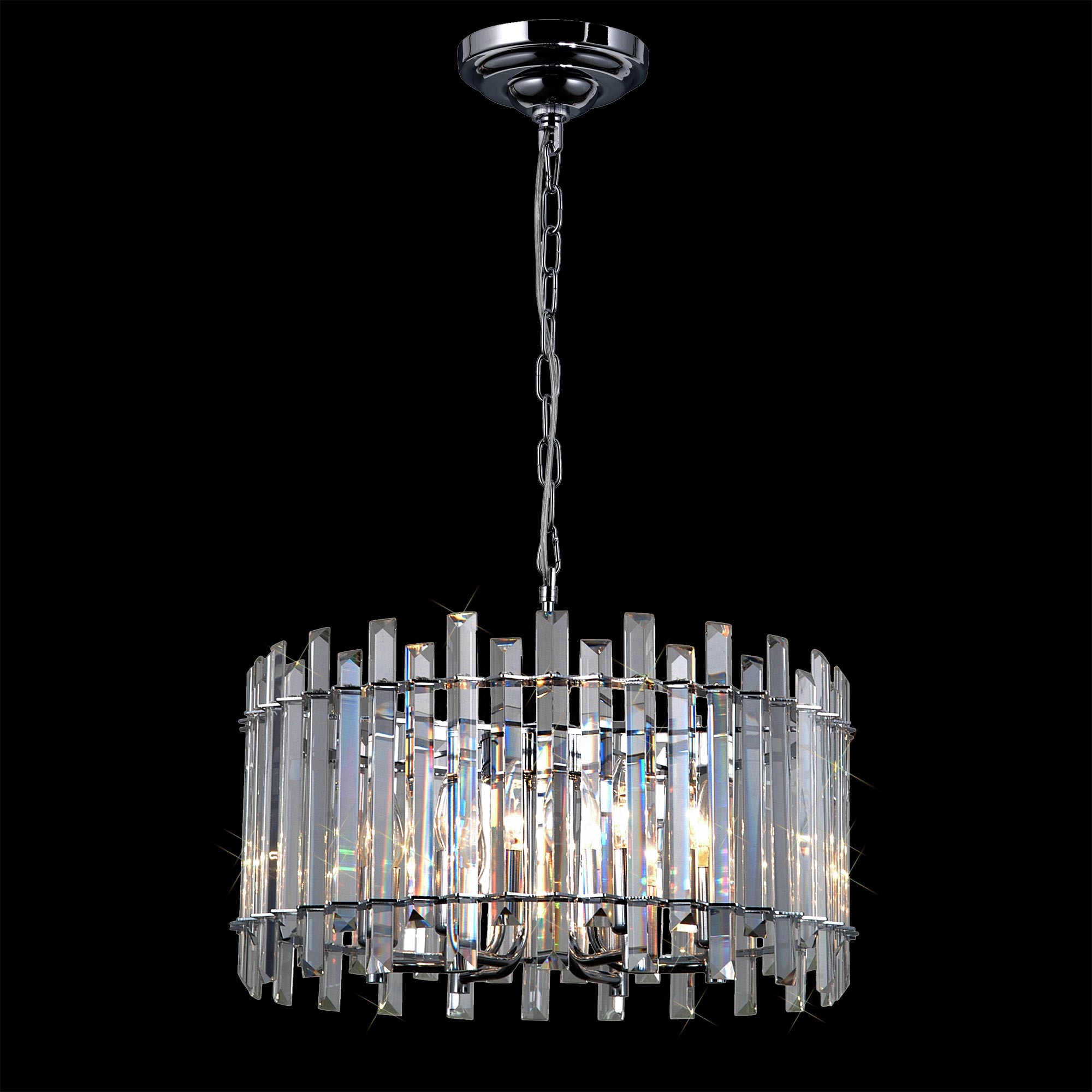Citilux Ингвар CL334161 Люстра подвесная хрустальная Хром арт. 88777