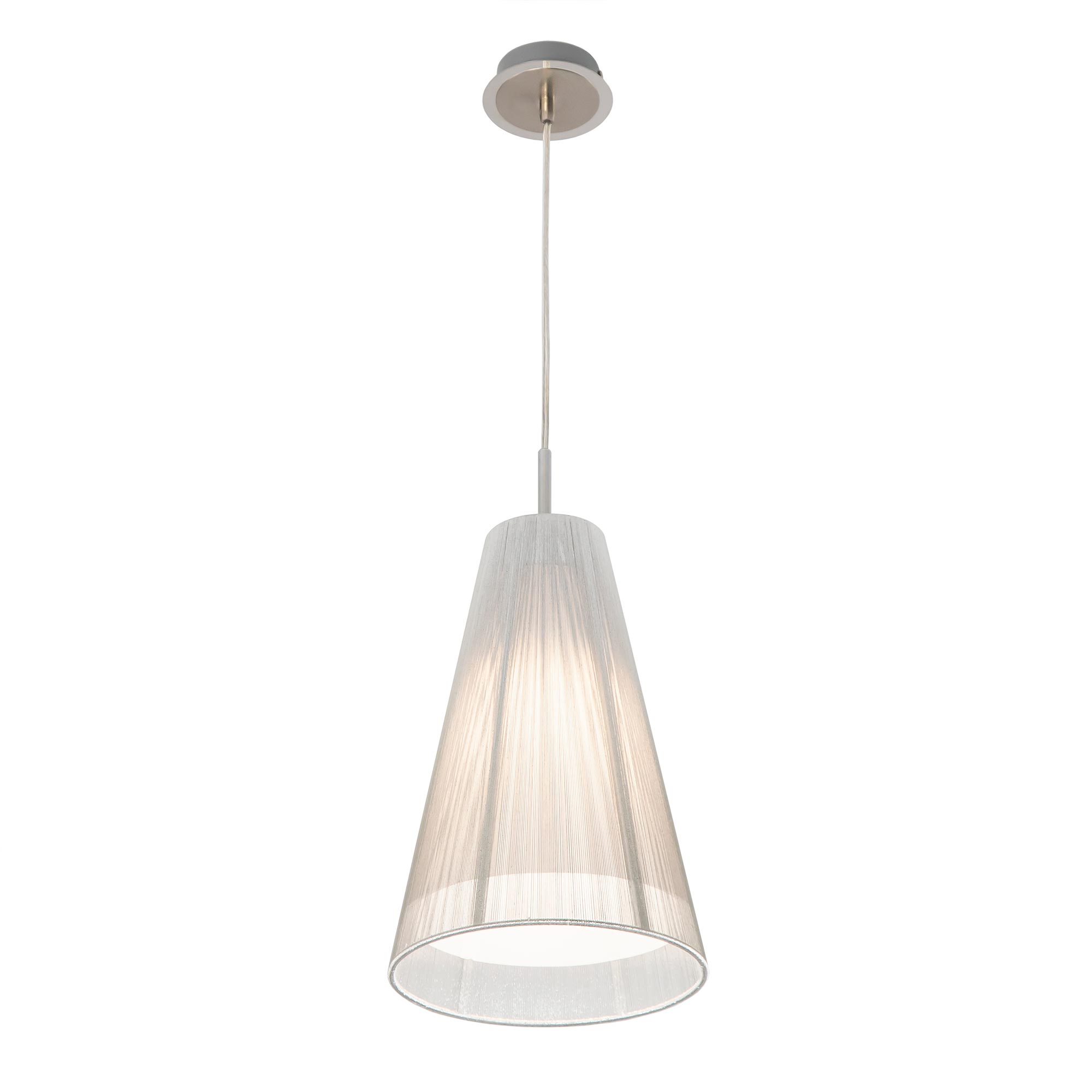 Citilux LOUIS CL936003 Подвесной светильник с абажуром Серебристый арт. 88288