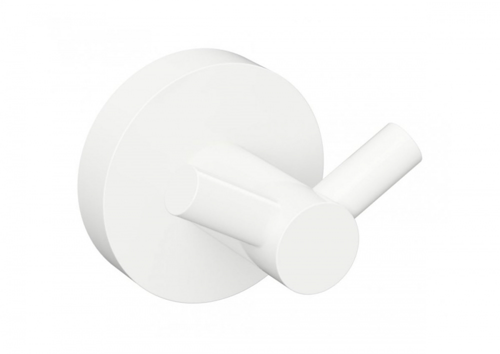 BEMETA WHITE Двойной крючок 55x55x50 мм, белый арт. 30475