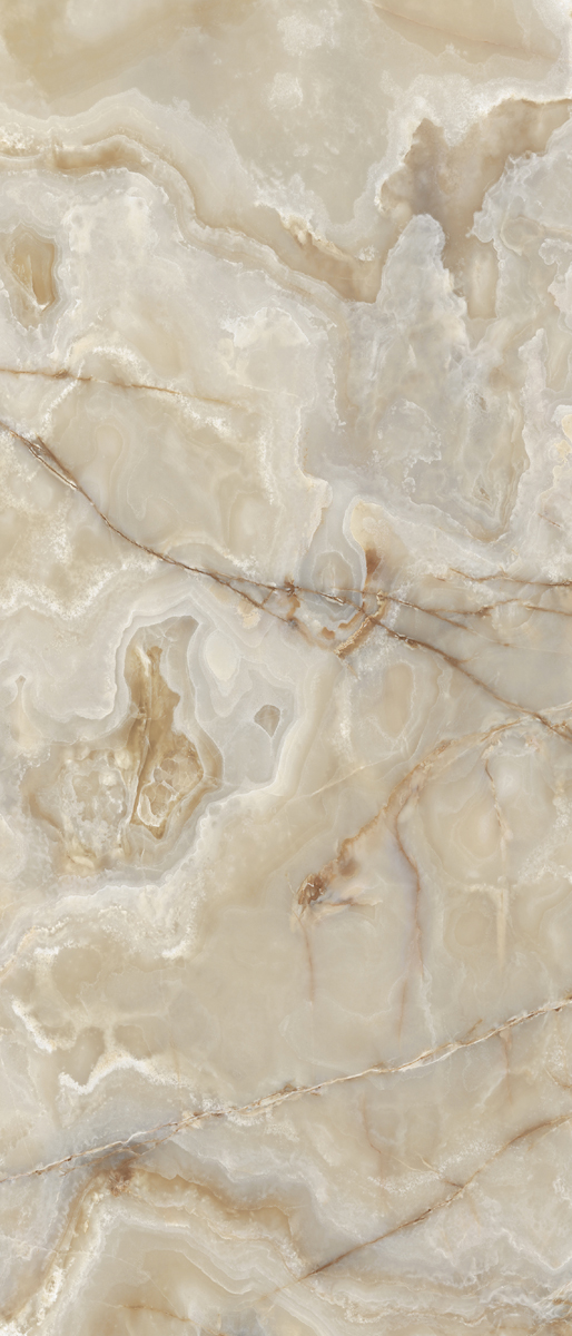 Керамогранит ONYX&MORE GOLDEN ONYX GLO 6MM R  120x280 арт. 84011