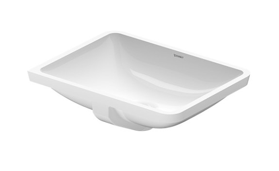 DURAVIT STARCK 3 Умывальник встраиваемый снизу 490x365 мм, с переливом, белый арт. 36598