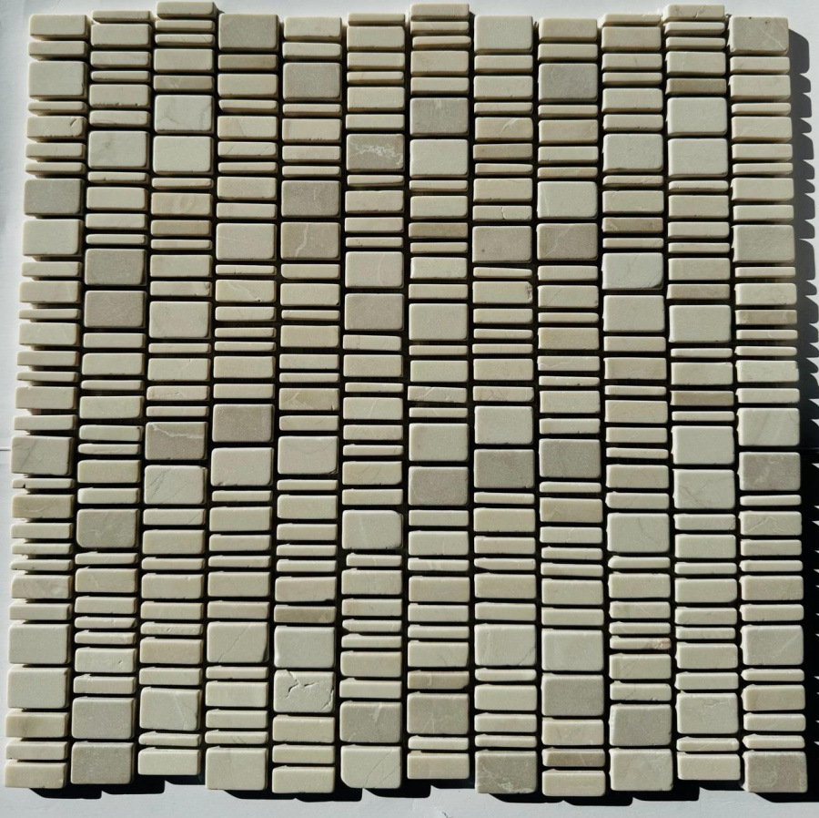 PIX 318 Cream Nova, чип произвольный, сетка 310х307х6 мм, Матовая арт. 73872