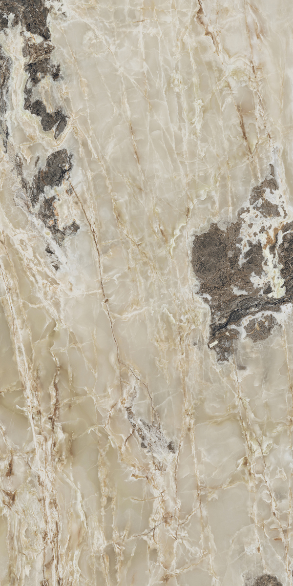 Керамогранит  ONYX&MORE GOLDEN BLEND GLO 6MM R 120x240 арт. 84022