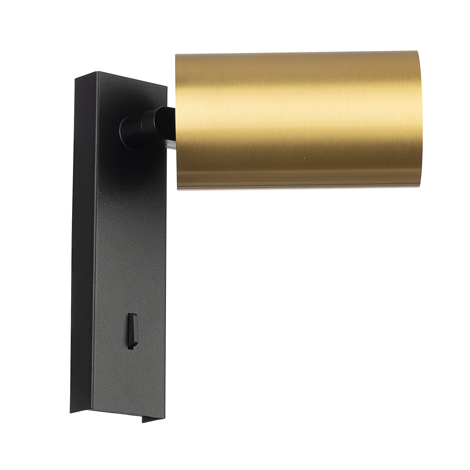 Citilux AXEL CL512512 Спот поворотный с выключателем Латунь арт. 89804