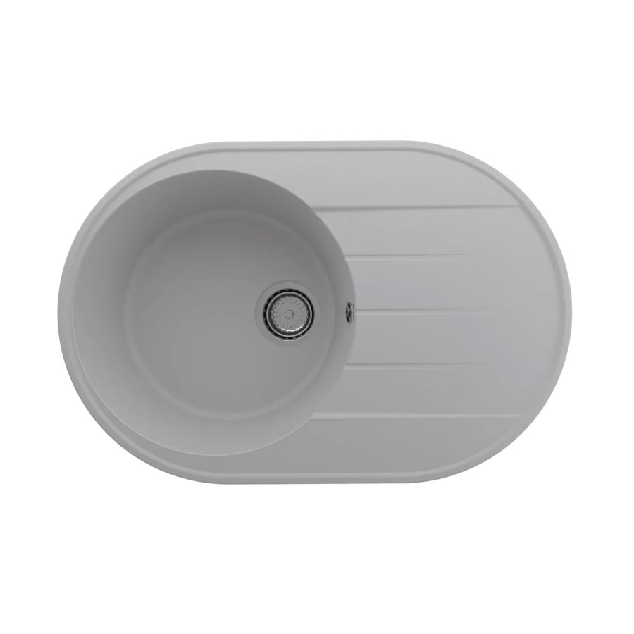 Кухонная мойка Ulgran Quartz Nora 750-04, платина арт. 184635