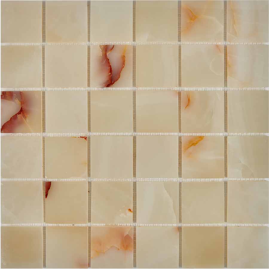 PIX 207 Jade verde, чип 48x48 мм, сетка 305х305x6 мм, Полированная арт. 73744