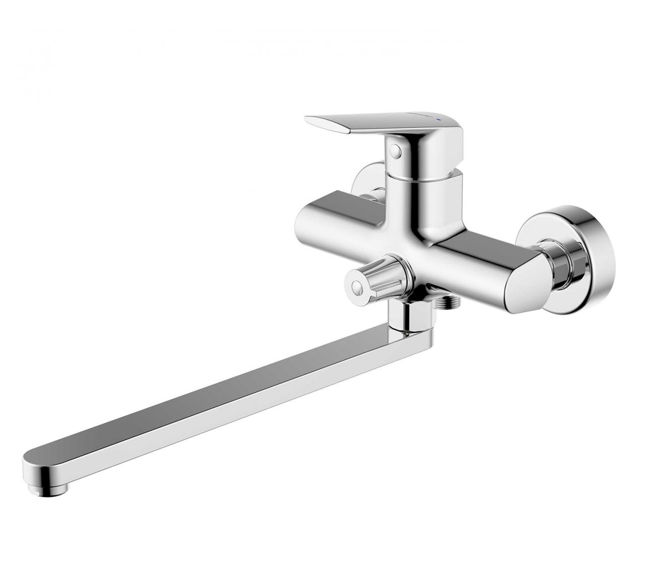 Смеситель для ванны Bravat REAL F6121179CP-01L, хром арт. 167429