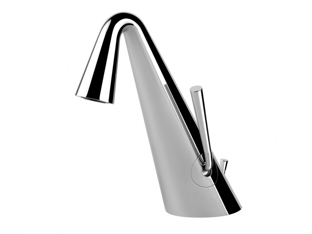GESSI CONO Смеситель для раковины, 1 1/4”, 3/8”, 1 отв., хром арт. 34640