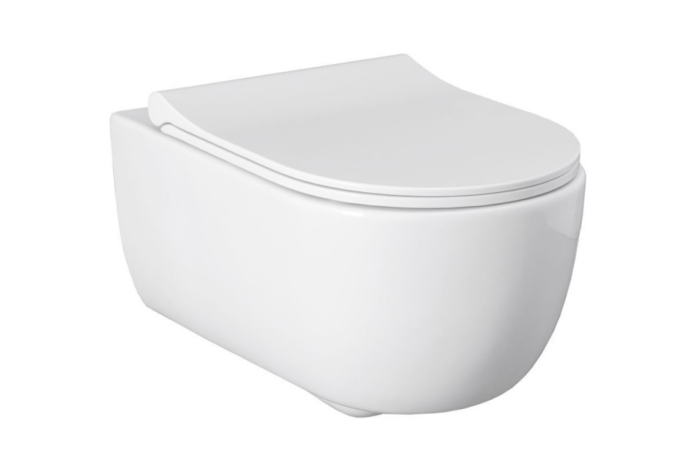 ALLEN BRAU PRIORITY 1 Унитаз подвесной, rimless, без сиденья, 540x360 мм, белый (301296) арт. 37468