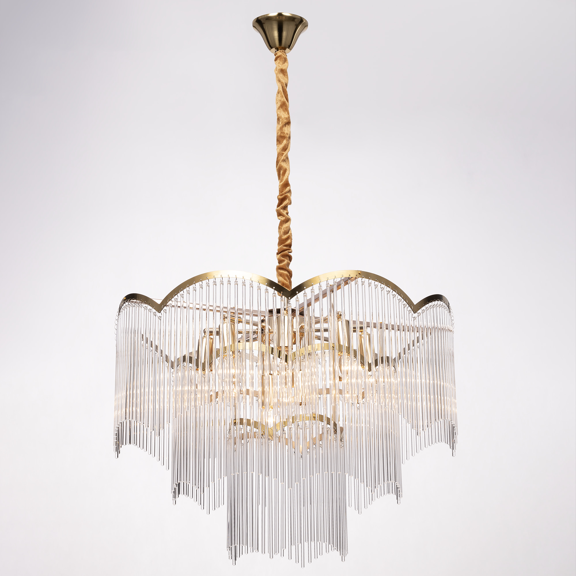 Citilux Jane CL304163 Люстра подвесная Золото арт. 89202