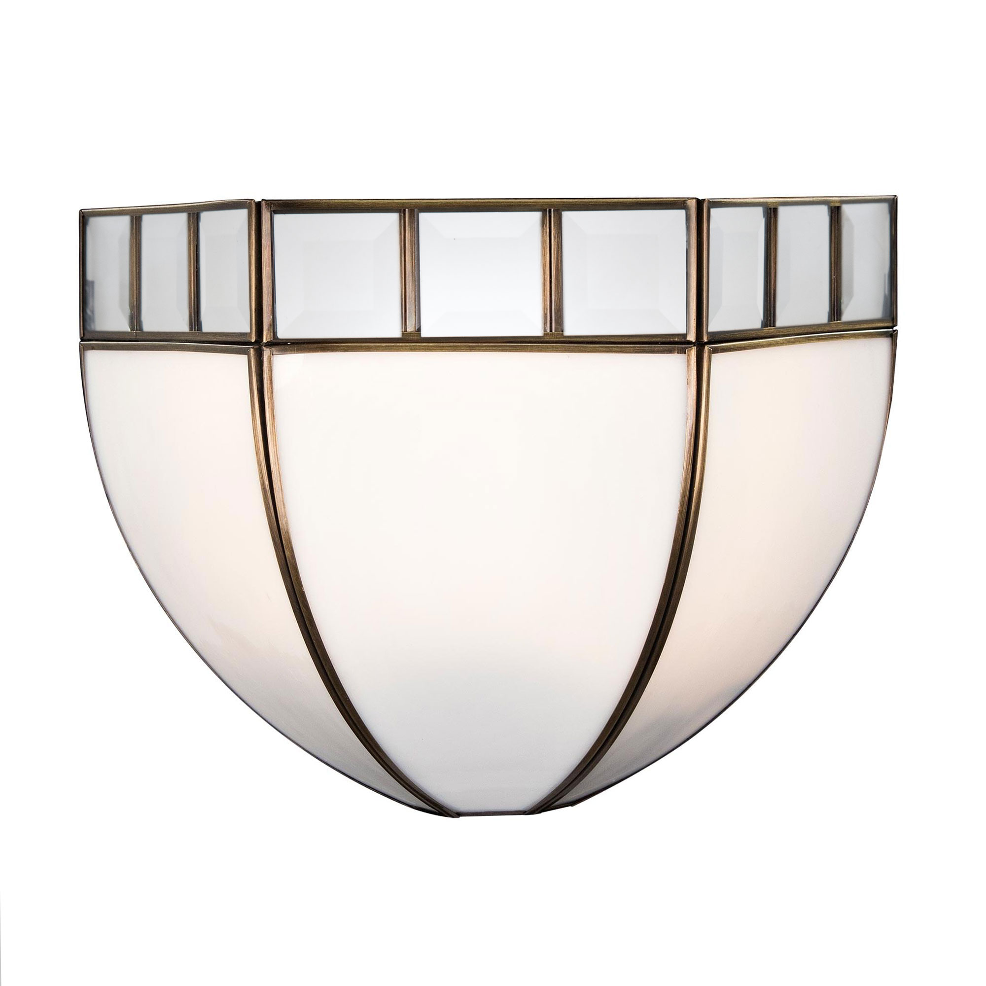 Citilux Шербург-1 CL440312 Бра витражное Бронза арт. 88148