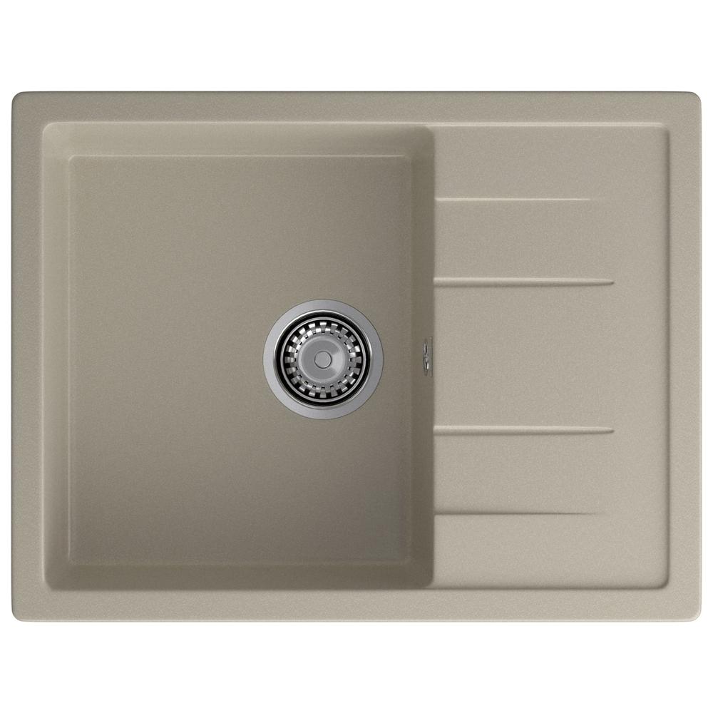 Кухонная мойка GranFest QUADRO 650L, топаз арт. 186739