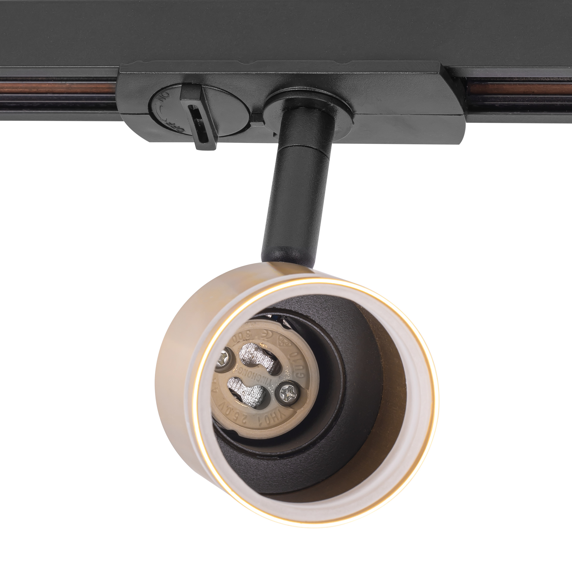 Citilux Bruno CL565T14 Трековый светильник Чёрный+Бронза арт. 89311