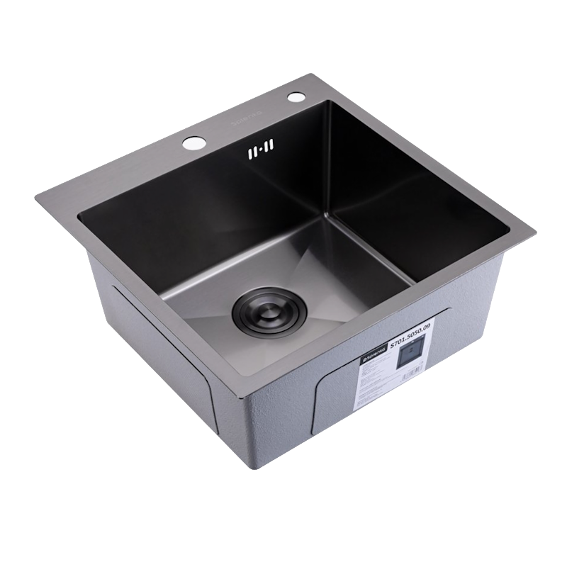 Кухонная мойка Splenka S701.5050.09, графит арт. 184453