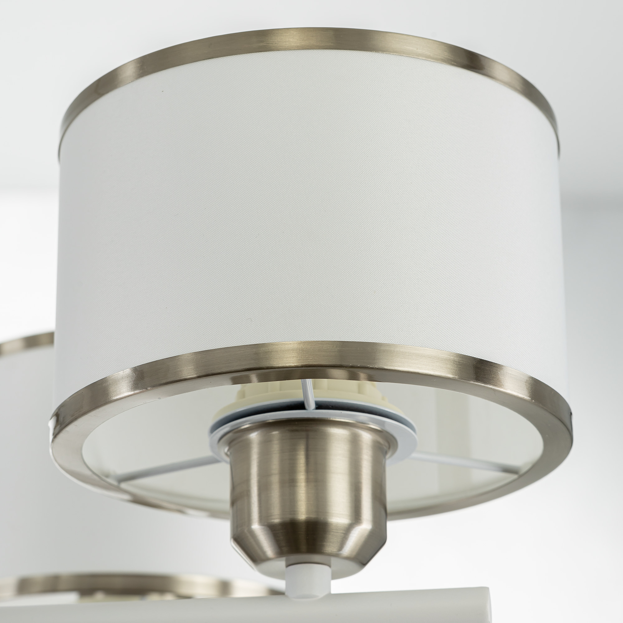 Citilux ALTON CL421272 Люстра на штанге с абажурами Белая арт. 89530