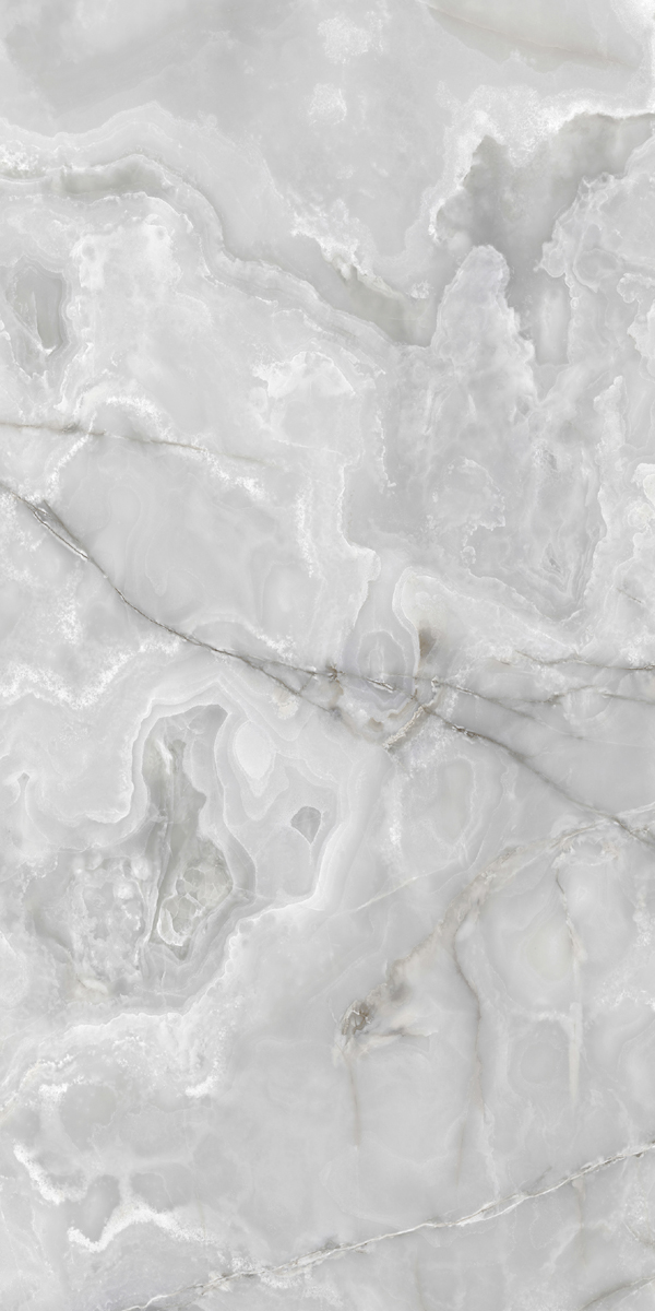 Керамогранит  ONYX&MORE SILVER ONYX SATIN 6MM R  120x240 арт. 84032