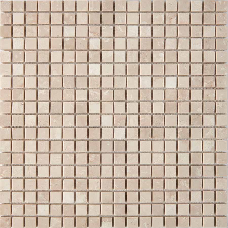 PIX 234 Cream marfil, чип 15x15 мм, сетка 305х305x4 мм, Матовая арт. 73839