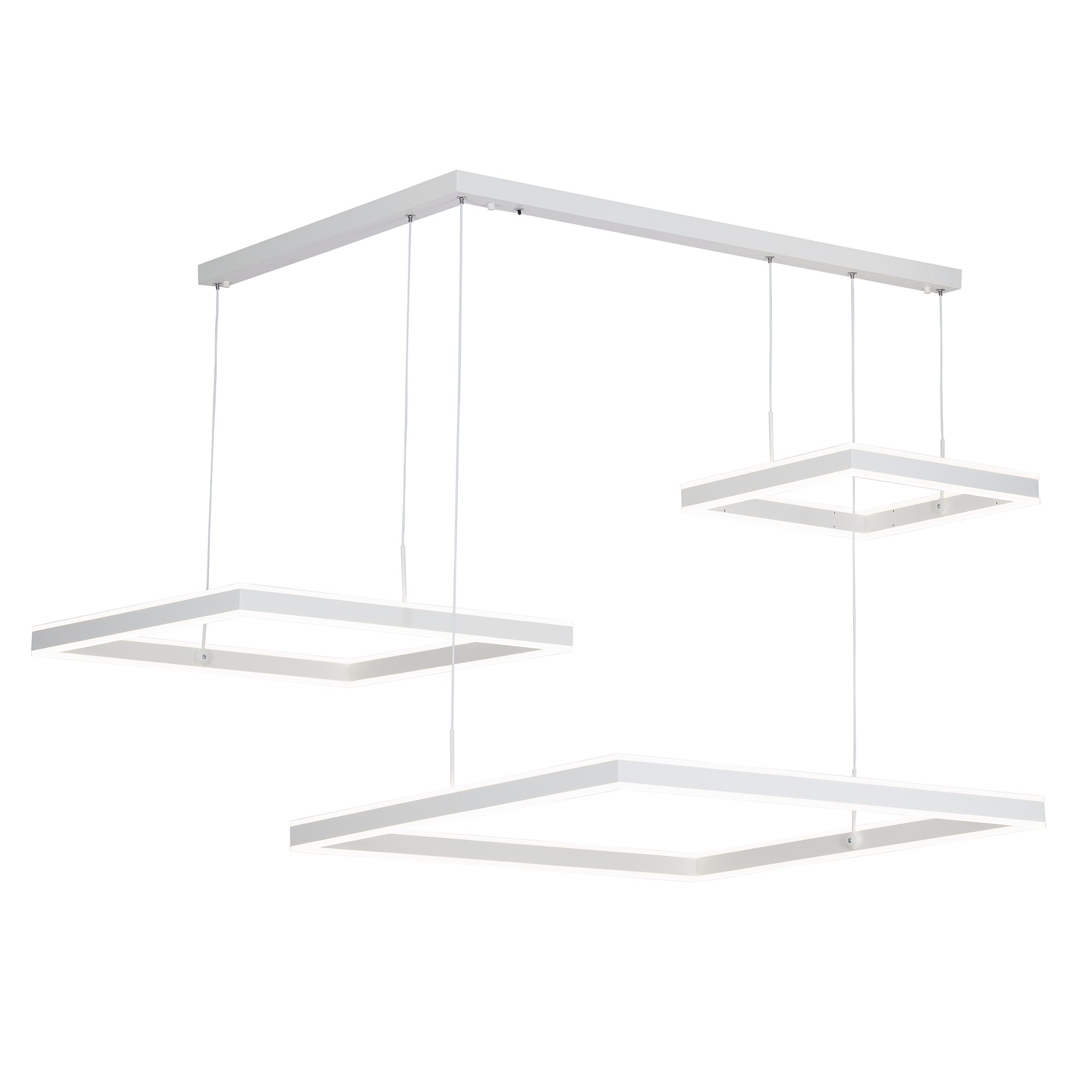 Citilux Дуэт CL719K310 LED Люстра подвесная с пультом Белая арт. 89034
