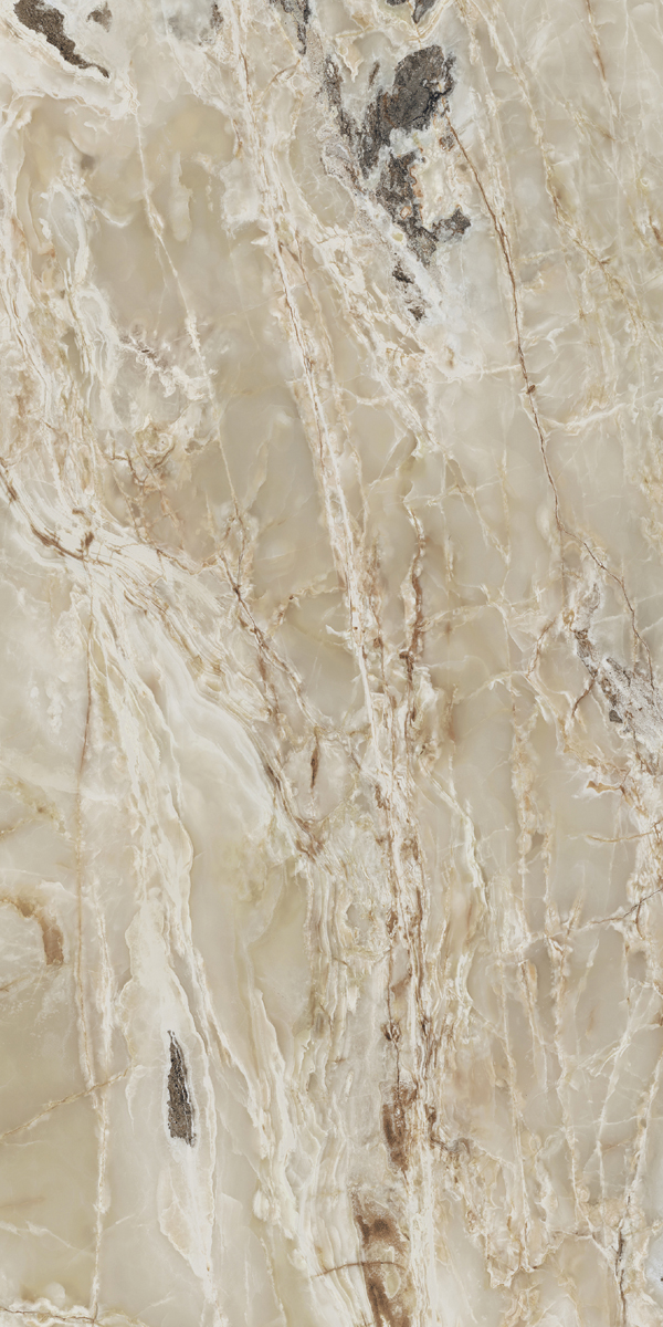 Керамогранит  ONYX&MORE GOLDEN BLEND SATIN 6MM R 120x240 арт. 84028