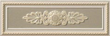 ДЕКОР P17037 Lirica TORTORA DECORATO CORNICE арт. 86539