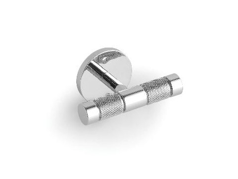 BERTOCCI OFFICINA 01 Крючок двойной, хром арт. 30797