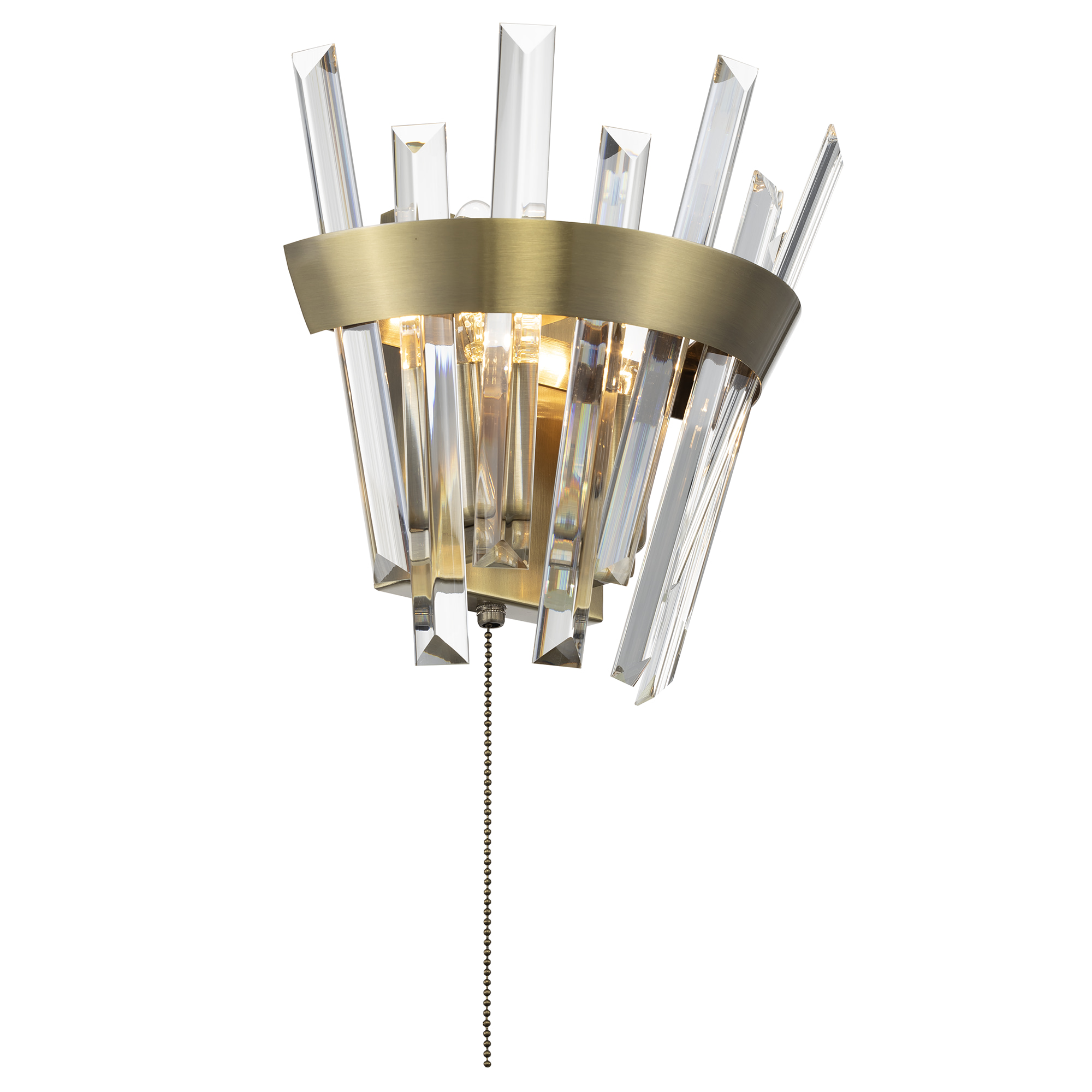 Citilux Вестерос CL307313 Бра хрустальное с выключателем Бронза арт. 89227