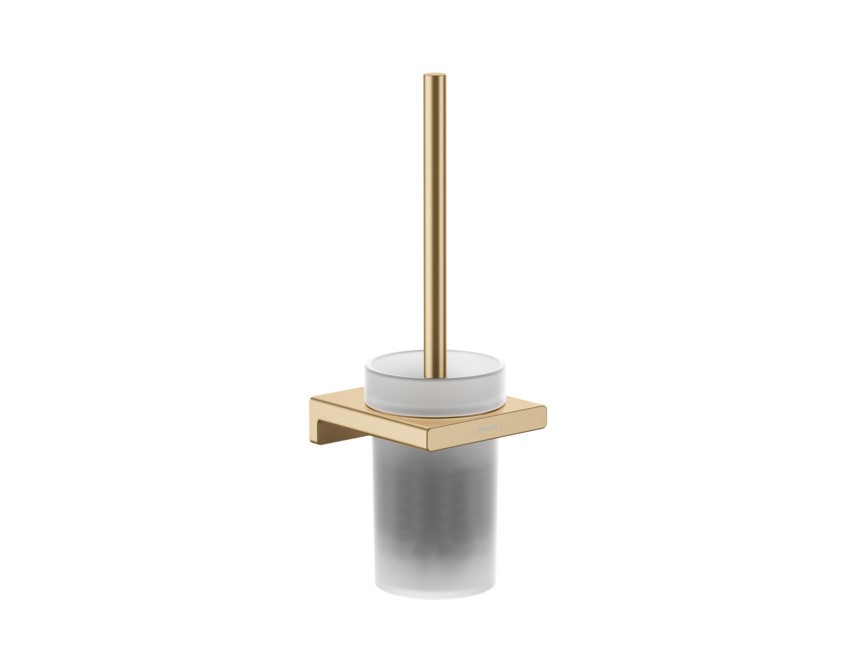 HANSGROHE AddStoris Ершик туалетный настенный, матовое стекло/шлиф.бронза арт. 30571