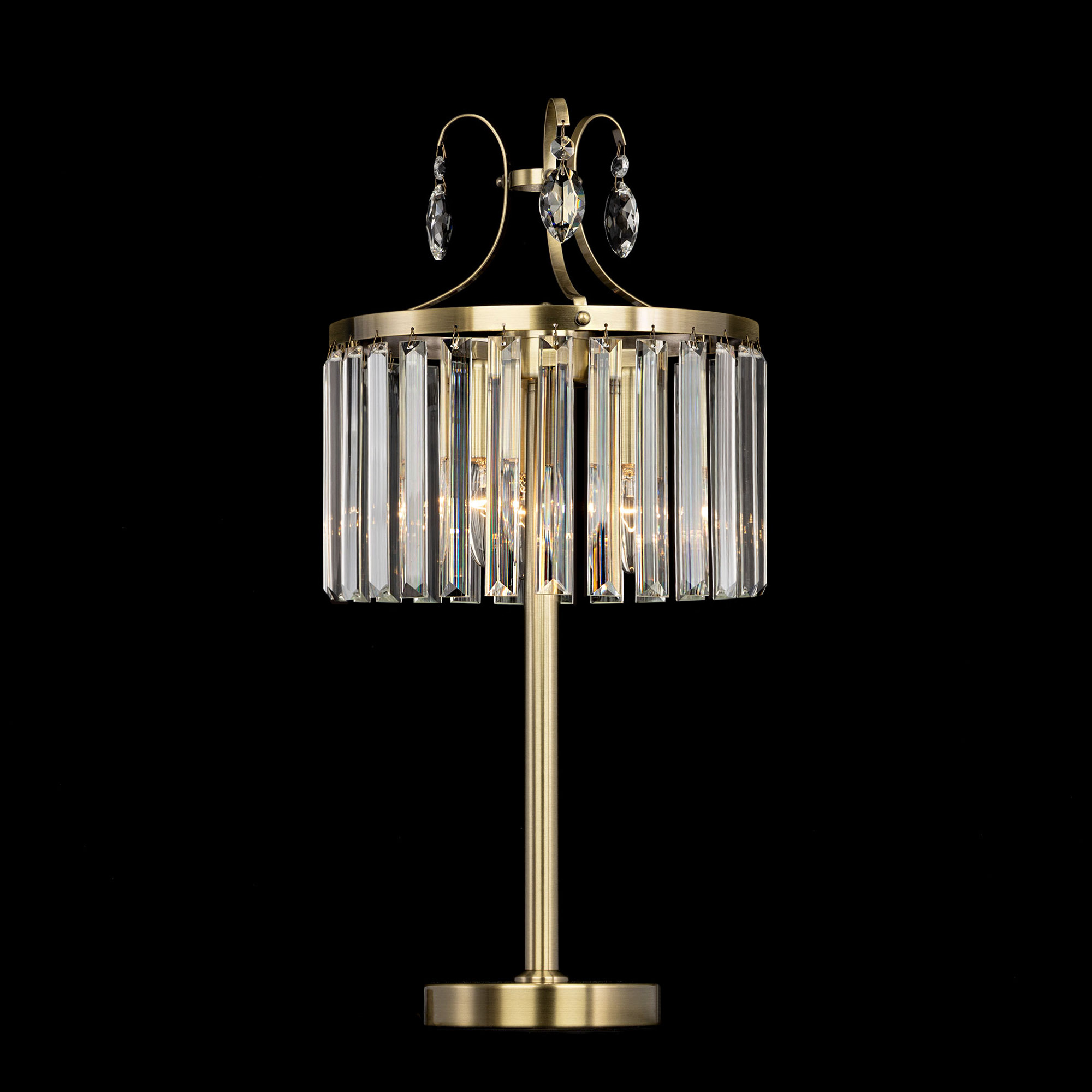Citilux Инга CL335833 Настольная лампа хрустальная Бронза арт. 88936