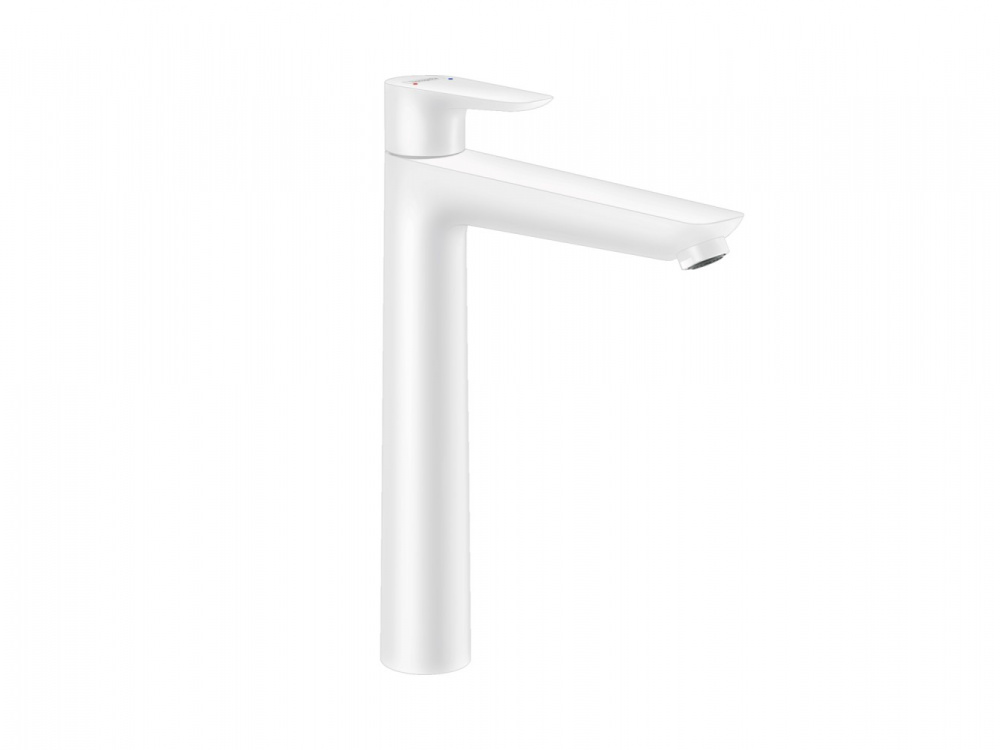 HANSGROHE Talis E Смеситель для раковины 240, однорычажный, без ДК, матовый белый арт. 35252