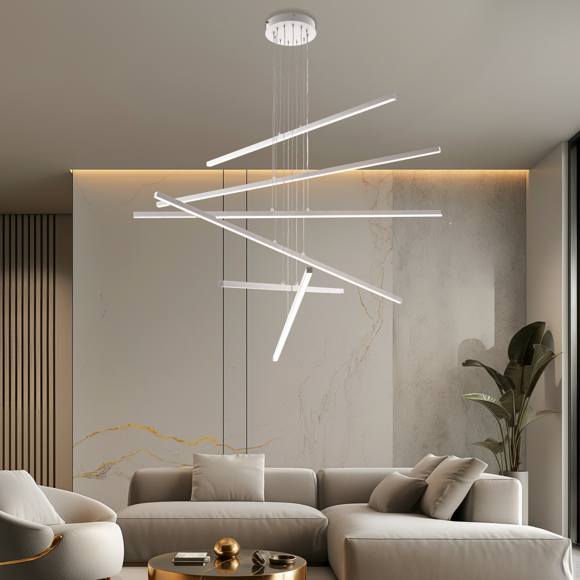 Citilux Стиг CL203260 LED Люстра подвесная с пультом Белая арт. 89258