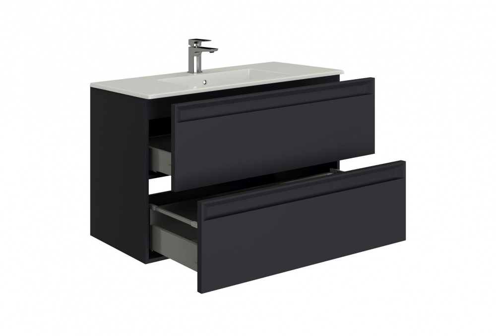 ALLEN BRAU ECLIPSE Тумба 101 для раковины, 1000x460xH634 мм, anthracite matt арт. 33828