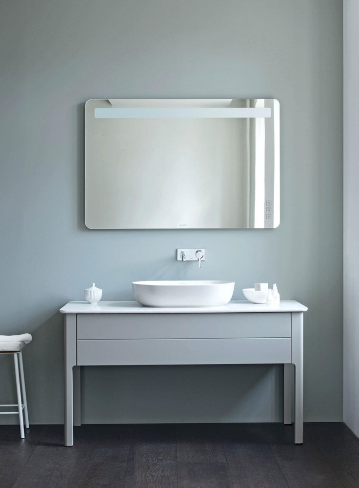 DURAVIT LUV Тумба под раковину, 1388x570 мм, Nordic White Satin Matt. арт. 33465
