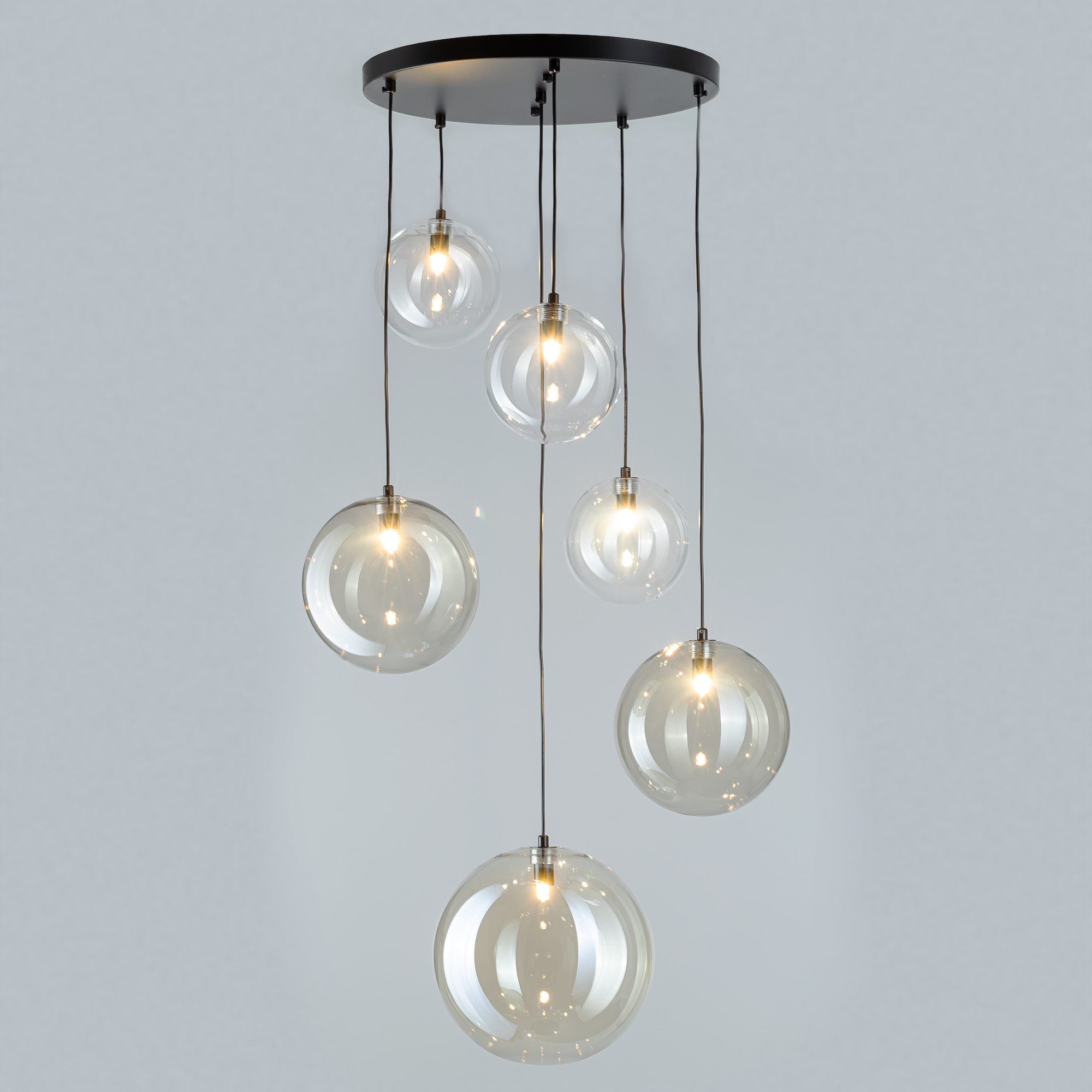 Citilux ORTON CL202163 Люстра каскадная Микс арт. 89582