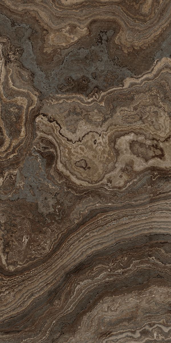Керамогранит RHAPSODY BROWN WAVE LEV RET 60X120 арт. 83004