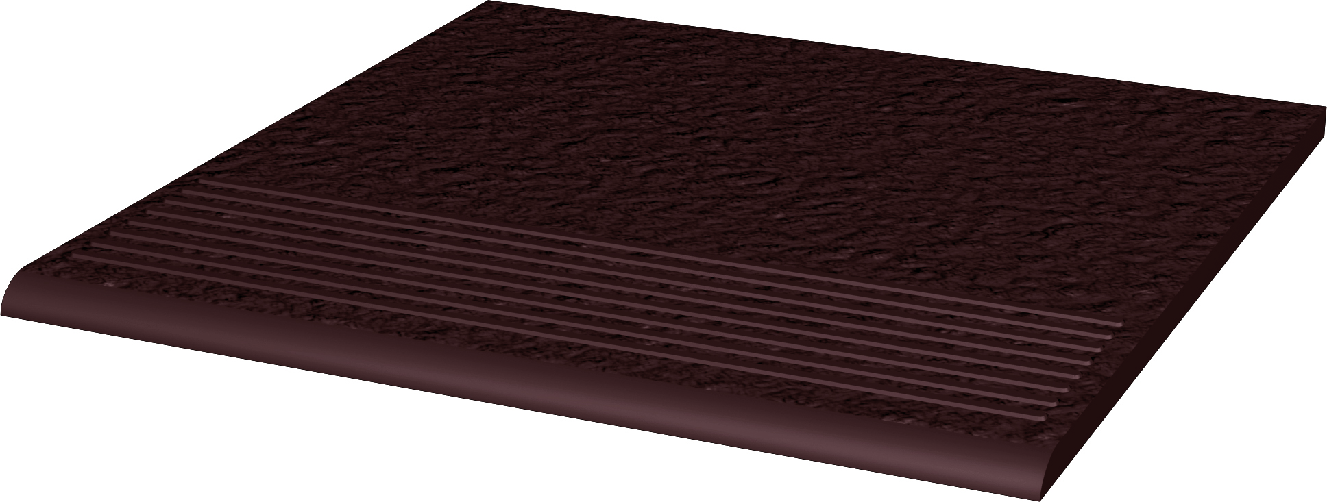 Natural Brown Duro Ступень простая структ 30х30х1,1 арт. 202565