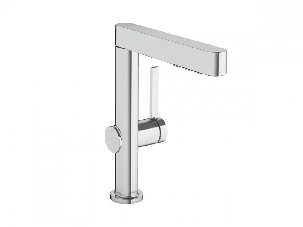 HANSGROHE Finoris Смеситель для раковины, однорычажный, 230 с вытяжным душем 2jet, хром арт. 35263
