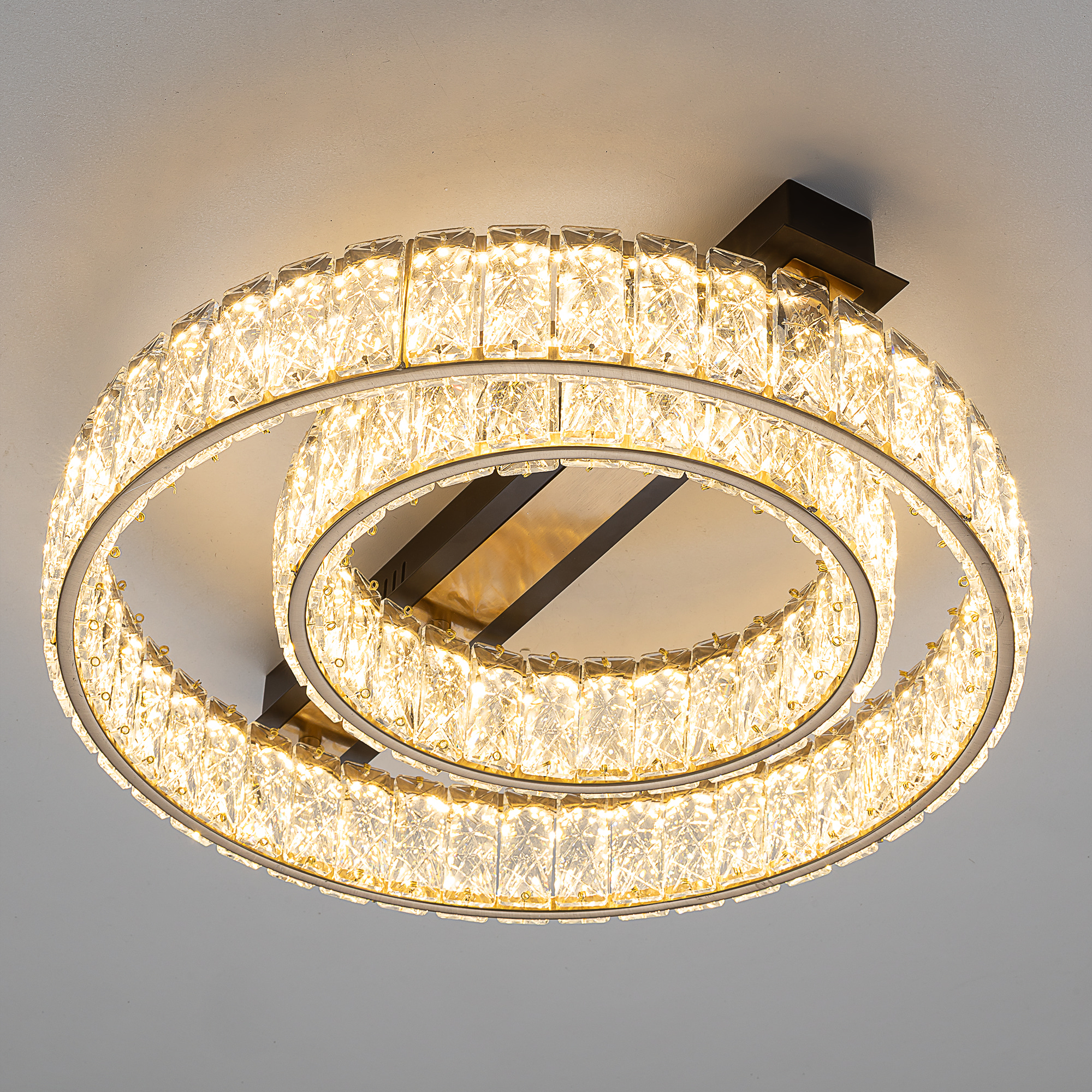 Citilux PALANT CL325152 LED Люстра хрустальная Чёрный+Бронза арт. 89696