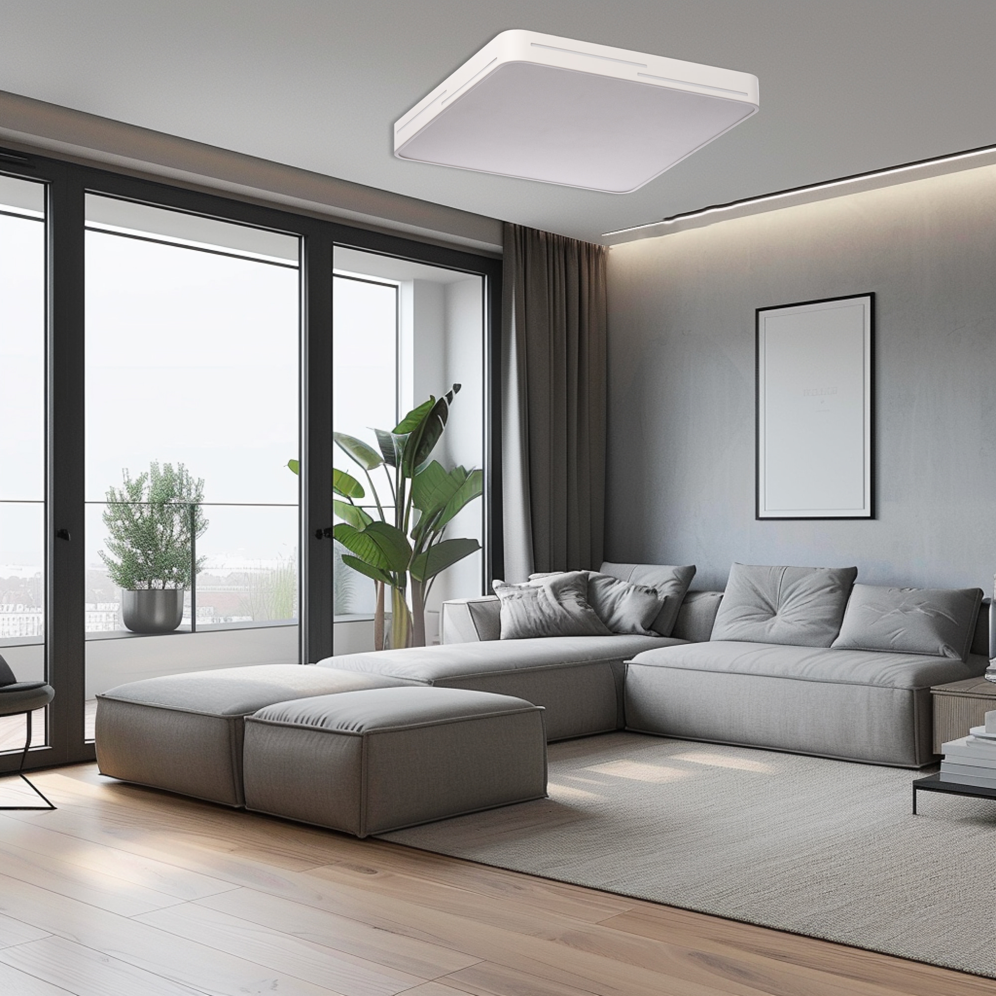 Citilux Купер Лайн CL724K95GL0 LED RGB Светильник с пультом Белый арт. 89180