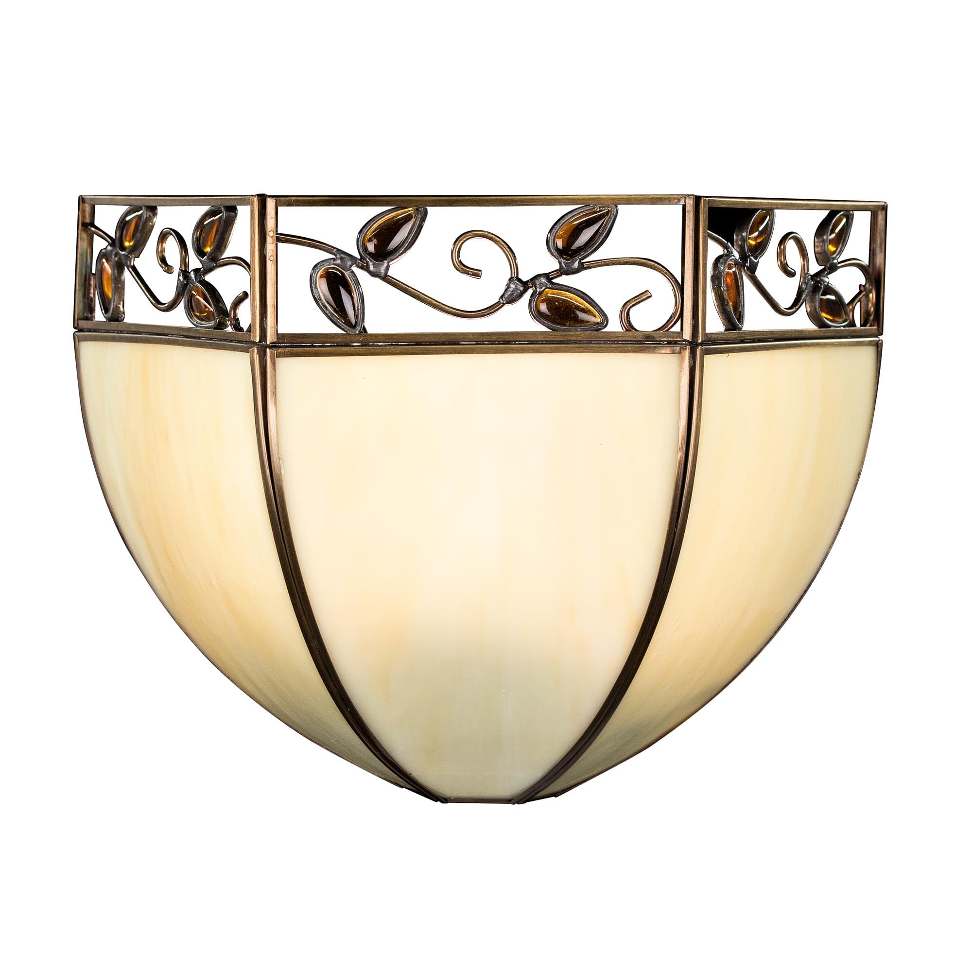 Citilux Шербург-2 CL440411 Бра витражное Бронза арт. 88370
