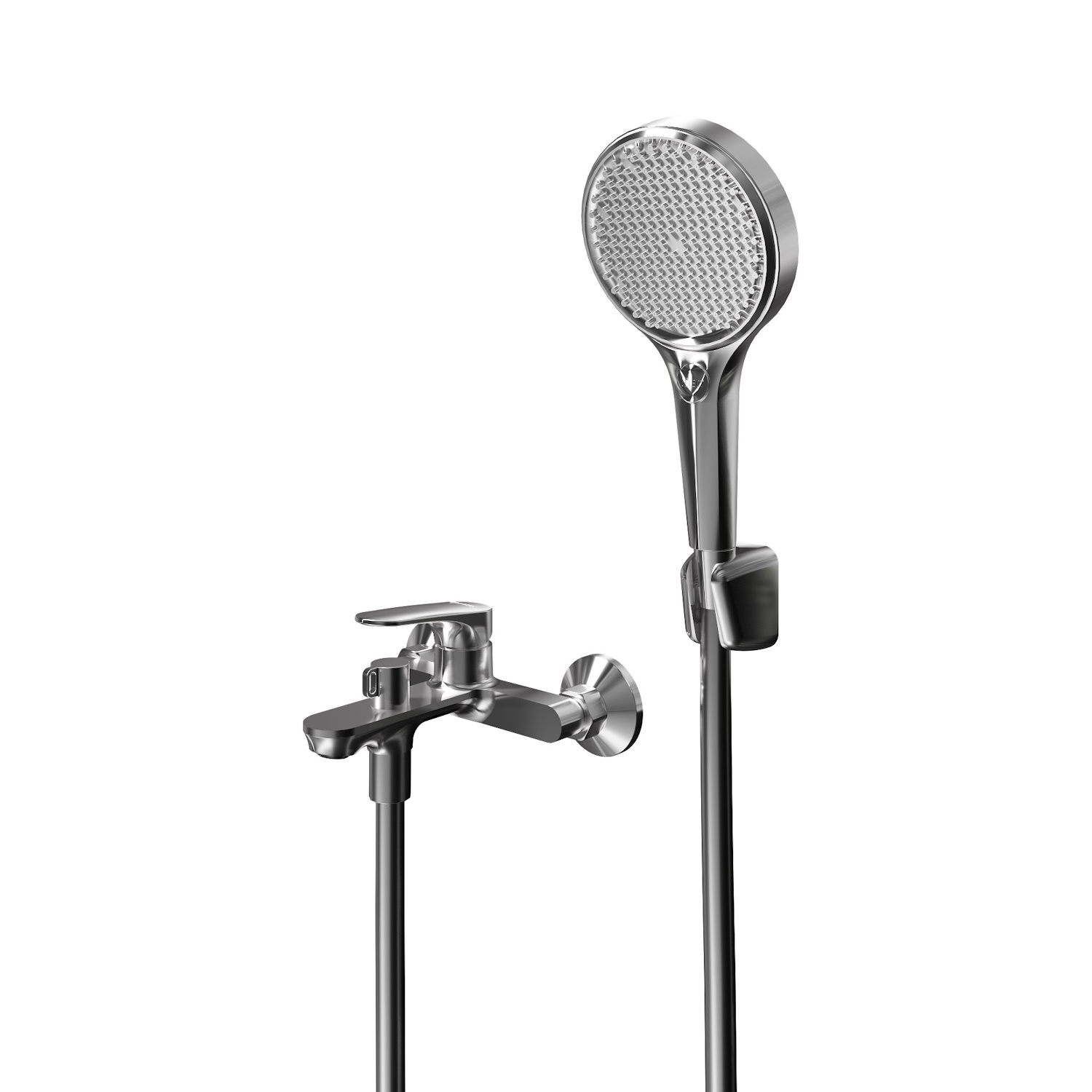 Смеситель для ванны Knotlor KN-82, хром арт. 168238