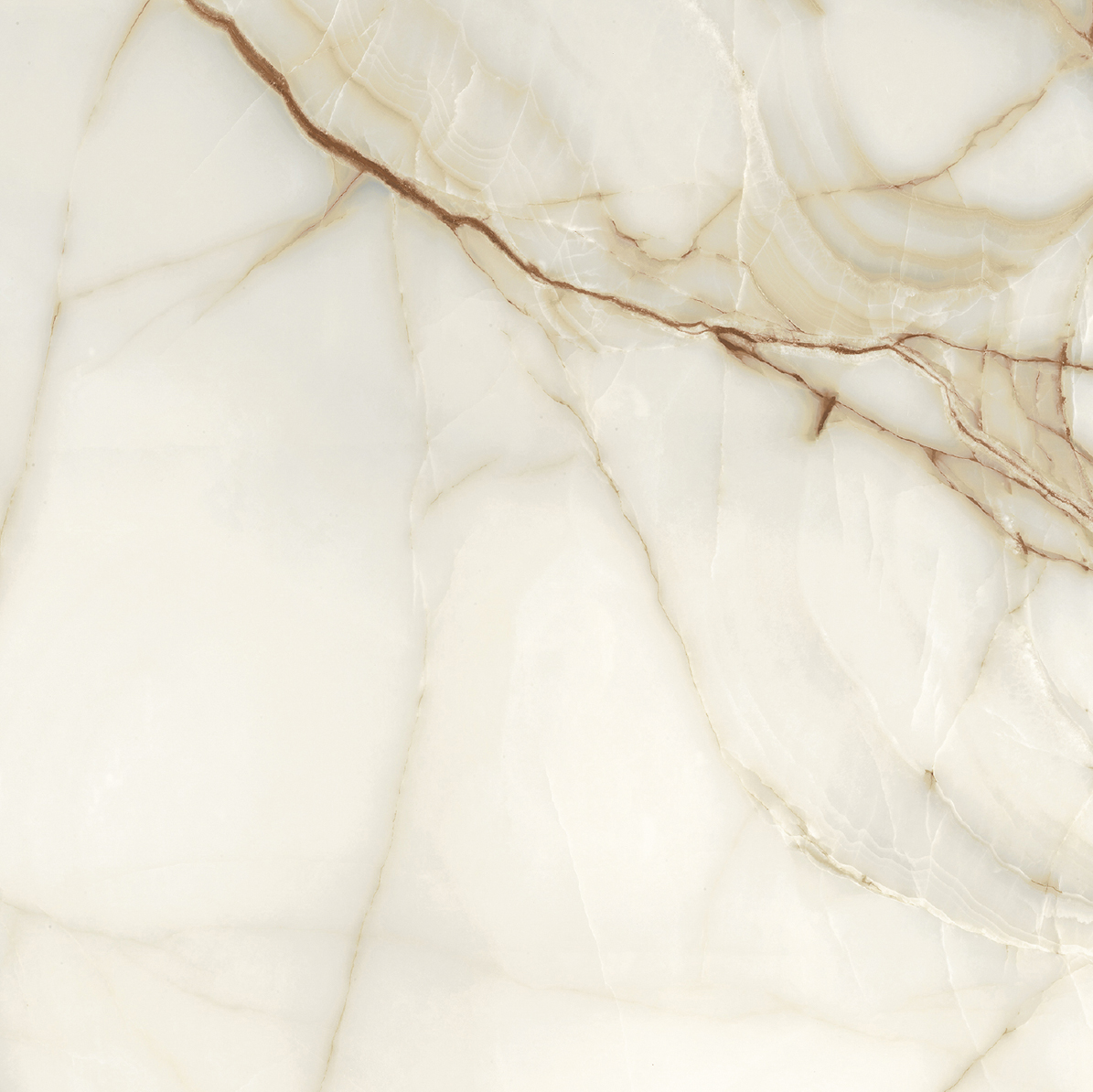 Керамогранит  BIJOUX ONYX BLANCHE MAT 6MM R 160X160 арт. 84698