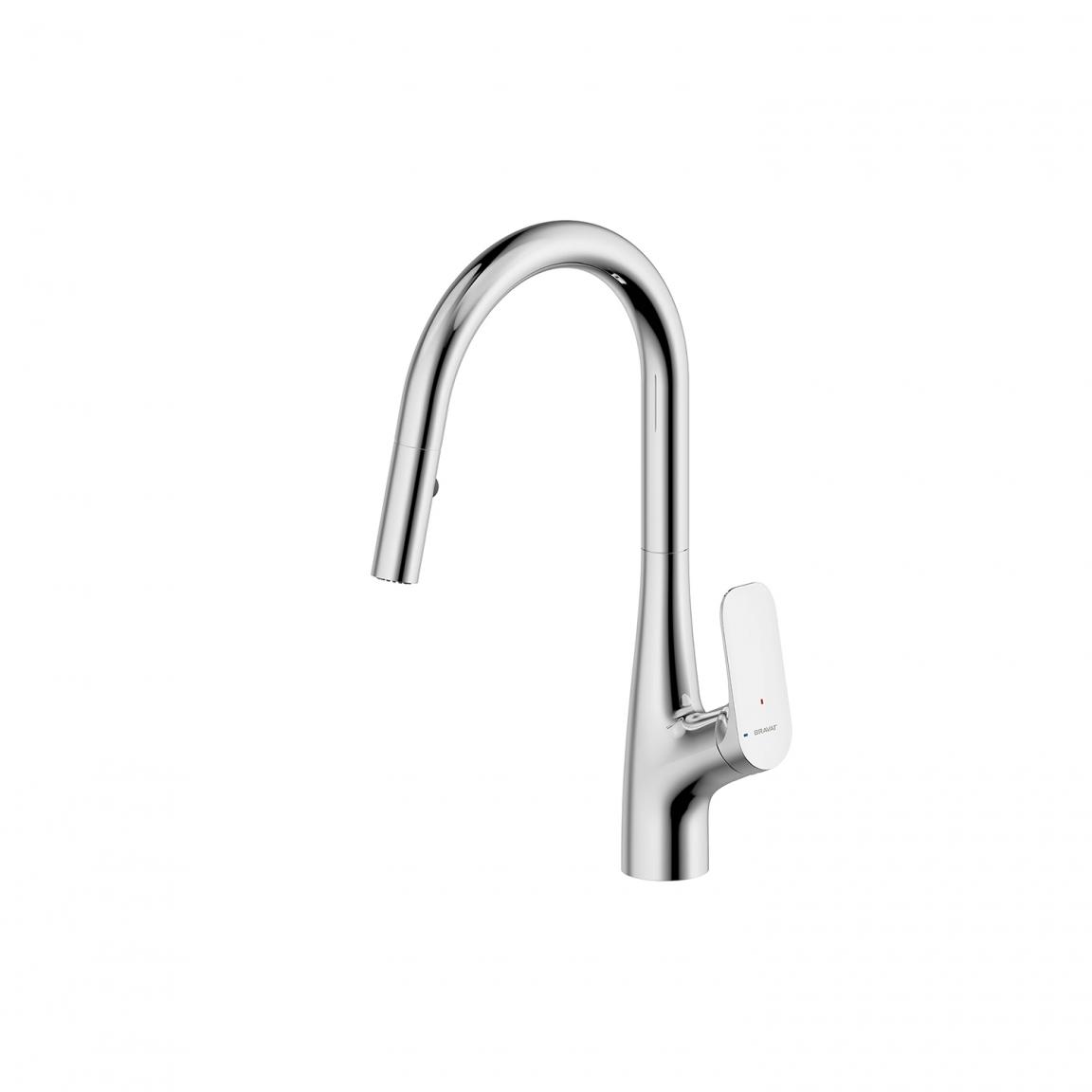 Смеситель для кухни Bravat F7428563CP-ENG, хром арт. 170013