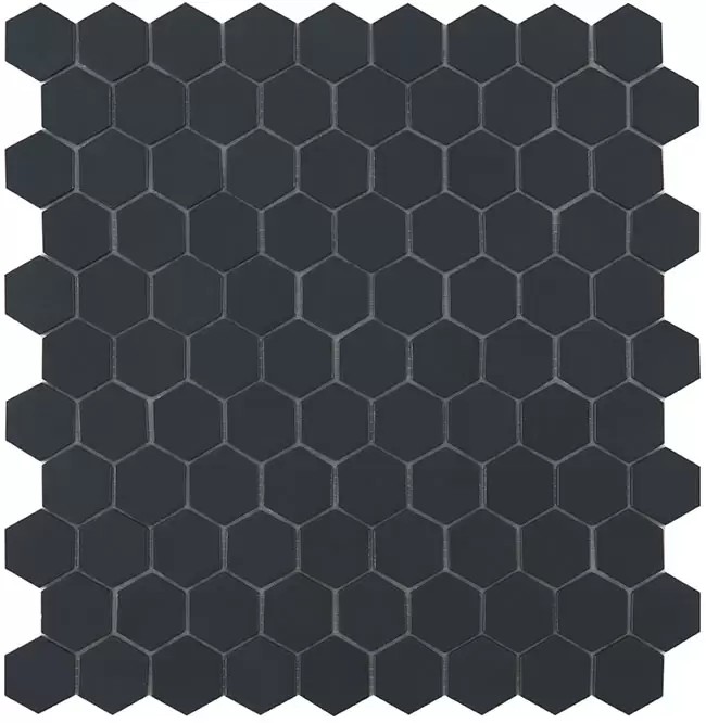 VIDREPUR NORDIC MATT BLACK HEX (3.5х3.5) 31.7х30.7 арт. 41161