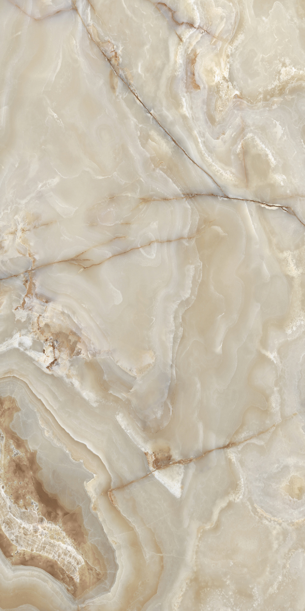 Керамогранит  ONYX&MORE GOLDEN ONYX SATIN 6MM R 120x240 арт. 84029