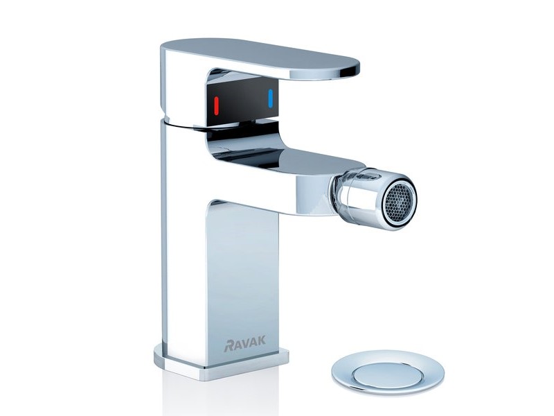 RAVAK CR 055.00 Смеситель для биде с донным клапаном, хром арт. 34829