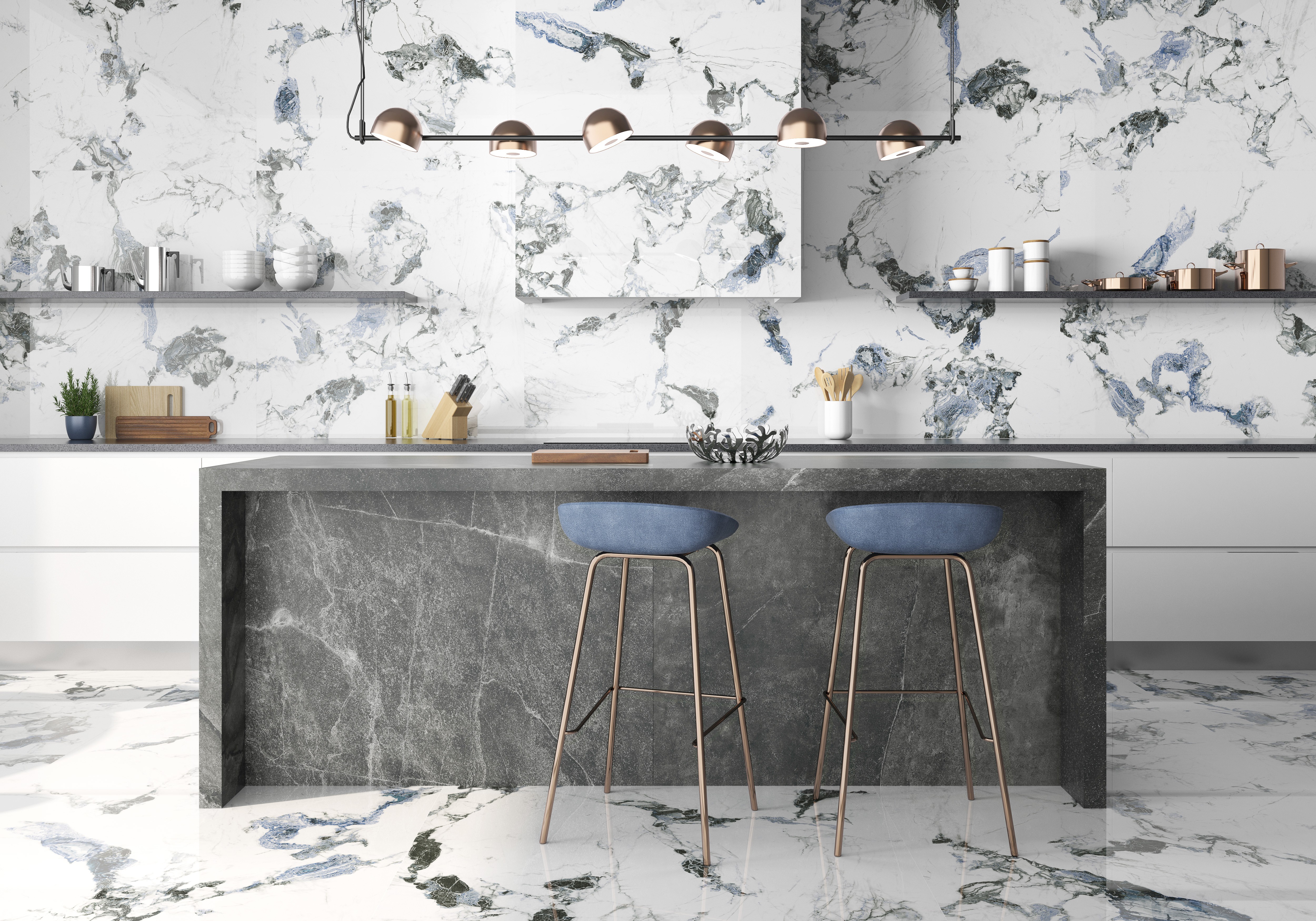 Плитка Geotiles Oyama Blue 60x120 Super Polished (1,44 кв.м.) арт. 209087