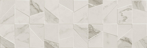 Керамическая плитка Калакатта серебро топ матовый / Rev. Calacatta silver R90 TOP matt 30x90 арт. 73540