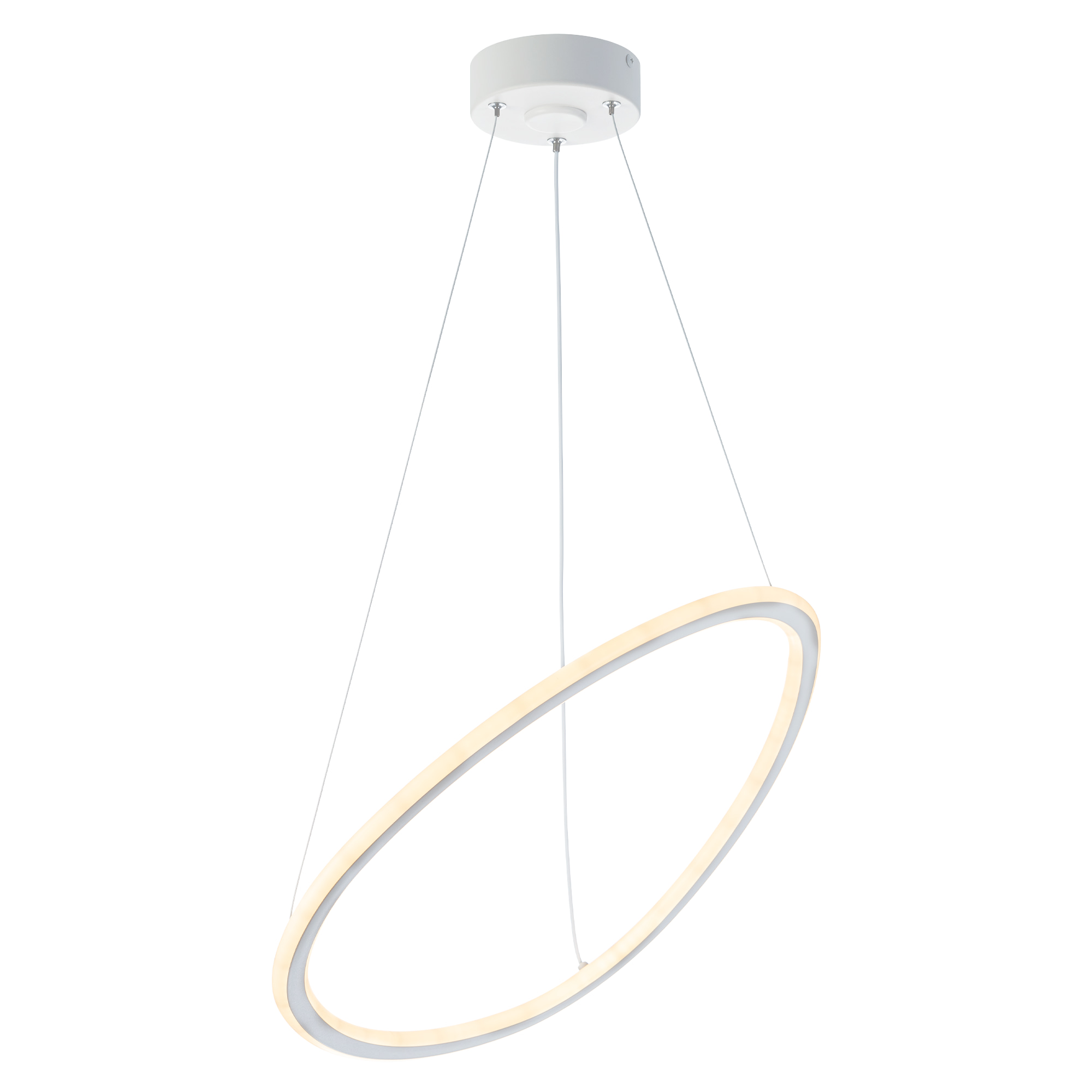 Citilux TRIO CL215B050 LED Люстра подвесная с пультом Белая арт. 89389