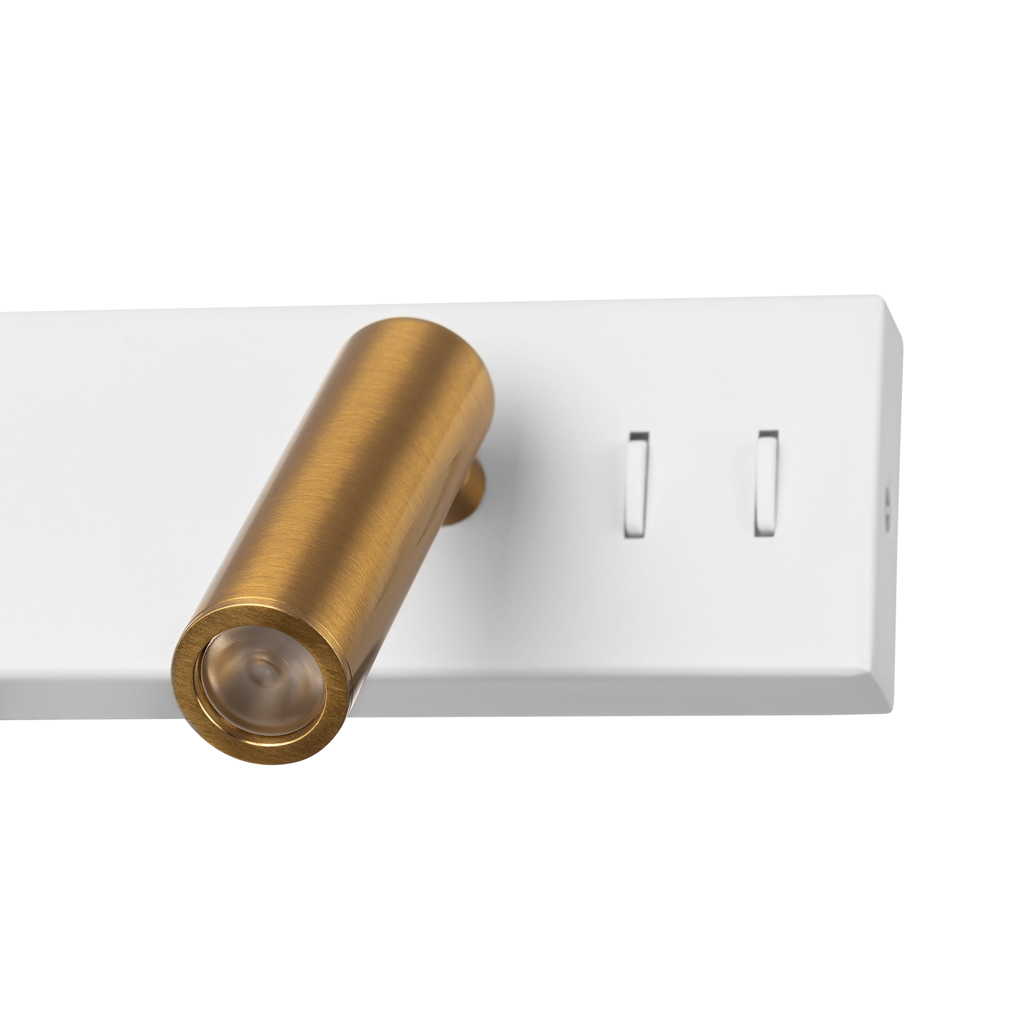 Citilux Декарт CL704450 LED Светильник с выключателем Белый+Бронза арт. 89376
