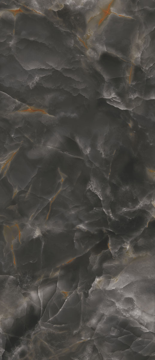 Керамогранит ONYX BLACK POLISHED CRYSTAL 120X278 6 mm арт. 90044